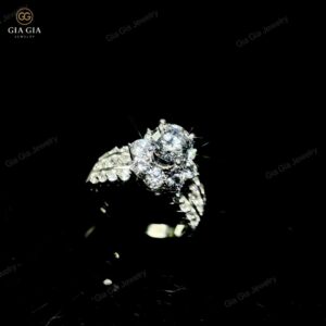 Nhẫn Bạc N10 Cho Nữ Chất Liệu Bạc 925 Xi Bạc Kim 2 Lớp Gradient xanh duong don gian de thuong khung san pham dang Instagram 54 1